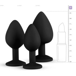 EasyToys Anal Collection Pack de 3 plugs Bijou